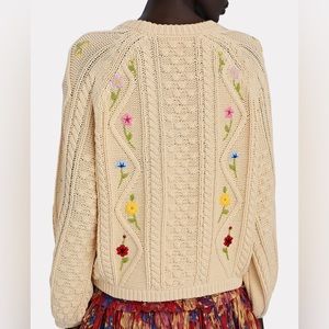 The Great ‘Floral Cable Sweater’ Size small (1)